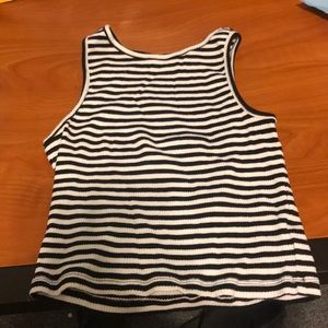Striped Crop Top